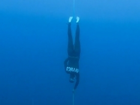 New Free Immersion World Record from Mrs. Derya CAN - Kas, Antalya,Turkey