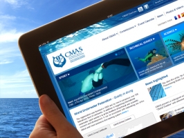 Redesigned website with new French language version CMAS Webmasters ...