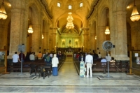 Inside the Catedral