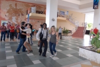 Salsa music in Hotel Lobby