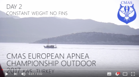Day 2 - 1st CMAS European Apnea Outdoor Championship - Turkey