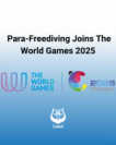 Para-Freediving Joins The World Games 2025