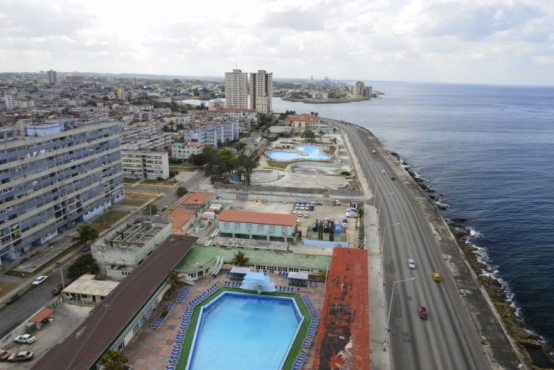 Hotel Riviera, Havana - View of hotel room in 20th floor 